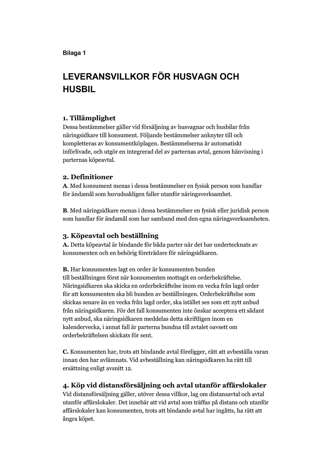 BÖ 2022:4 Husvagnsbranschens riksförbund