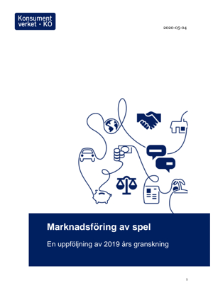 Marknadsföring av spel en uppföljning av 2019 års granskning